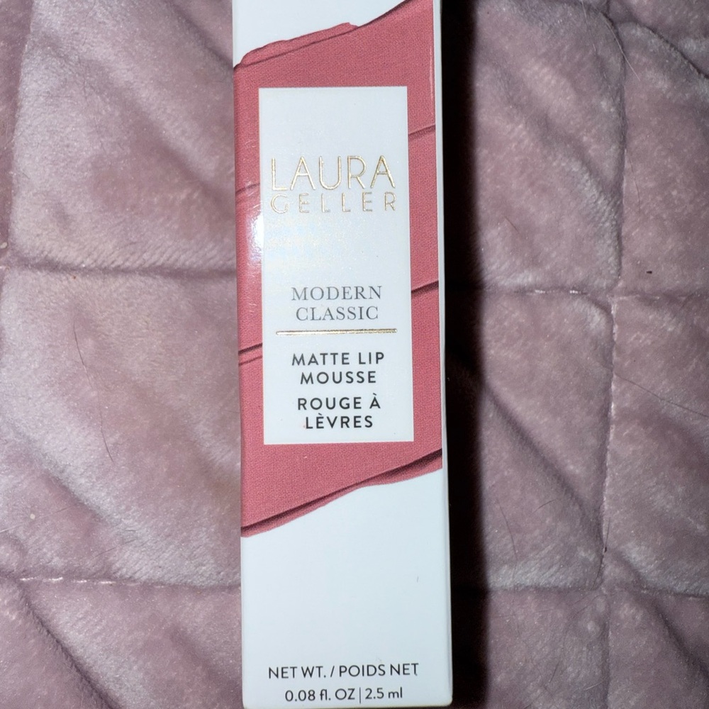 Laura Geller Modern Classic Matte Lip Mousse - Pink new in box